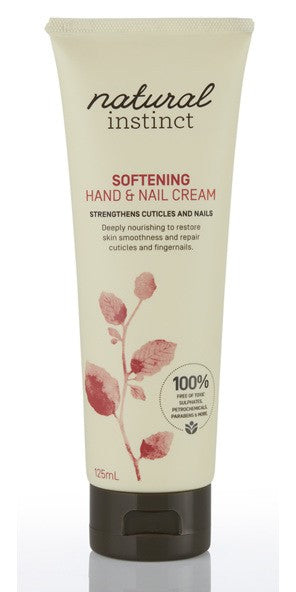 Natural Instinct Softening Hand and Nail Cream 125ml