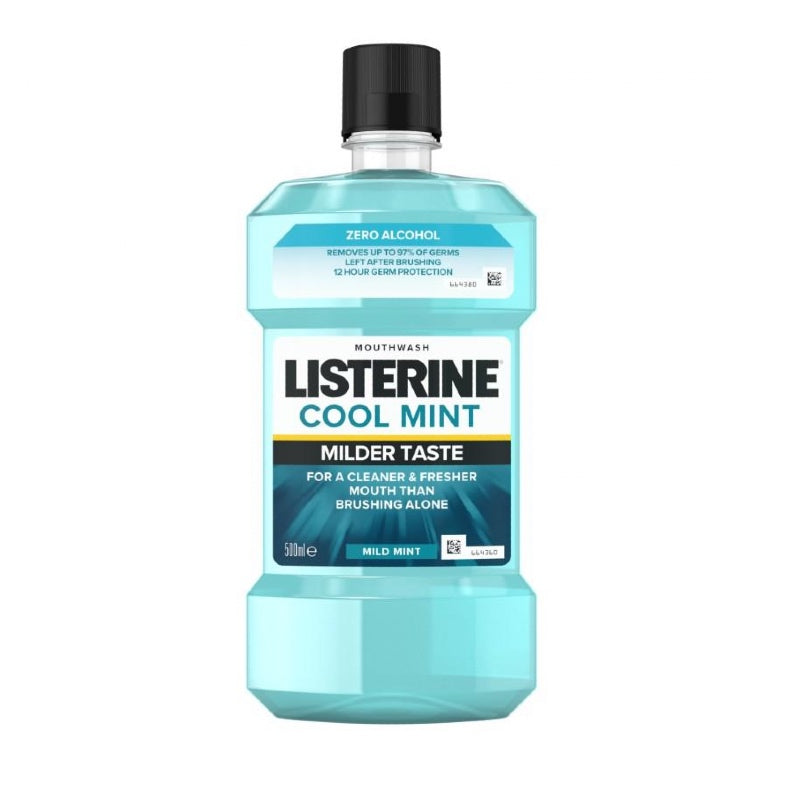 Listerine Cool Mint Milder Taste Mouthwash 500ml