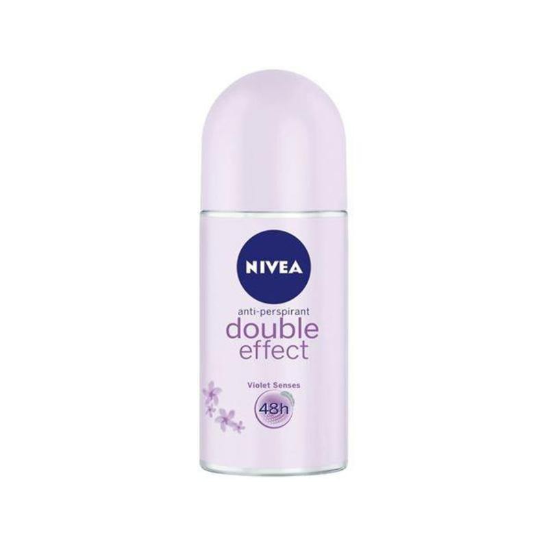 Nivea for Women Double Effect Roll-On Deodorant Violet Senses 50ml NZ - Bargain Chemist