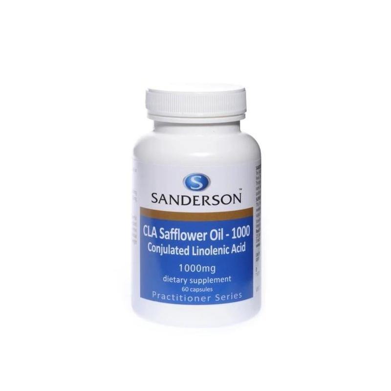 SANDERSON CLA Safflower 1000mg 60 Capsules NZ - Bargain Chemist