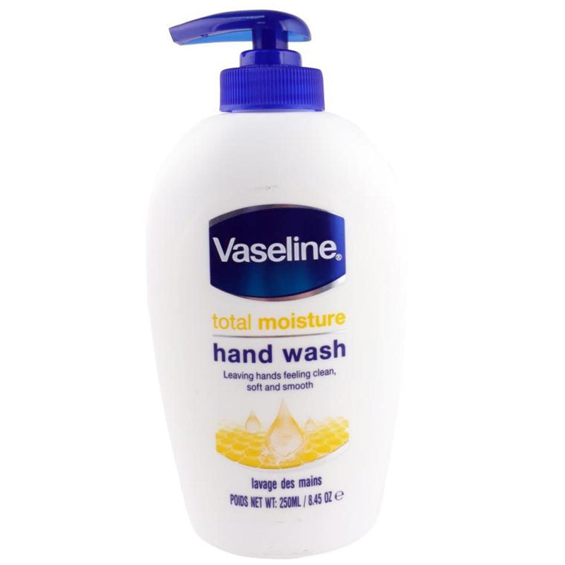 VASELINE HAND WASH 250ML TOTAL MOISTURE