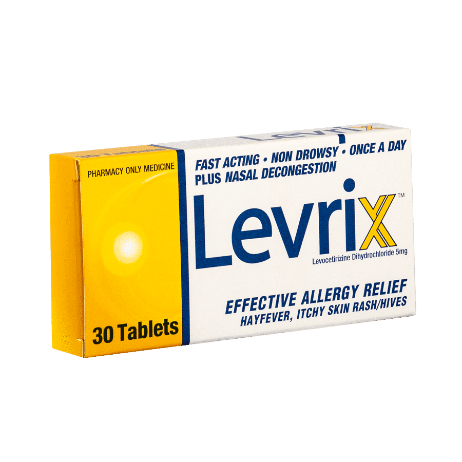 LEVRIX Antihistamine Tablets 5mg 30s