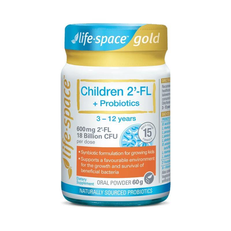 LifeSpace Gold Probiotic +2'-FL Children Powder 60g NZ - Bargain Chemist