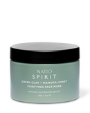 Natio Spirit Clay + Manuka Honey Purifying Face Mask