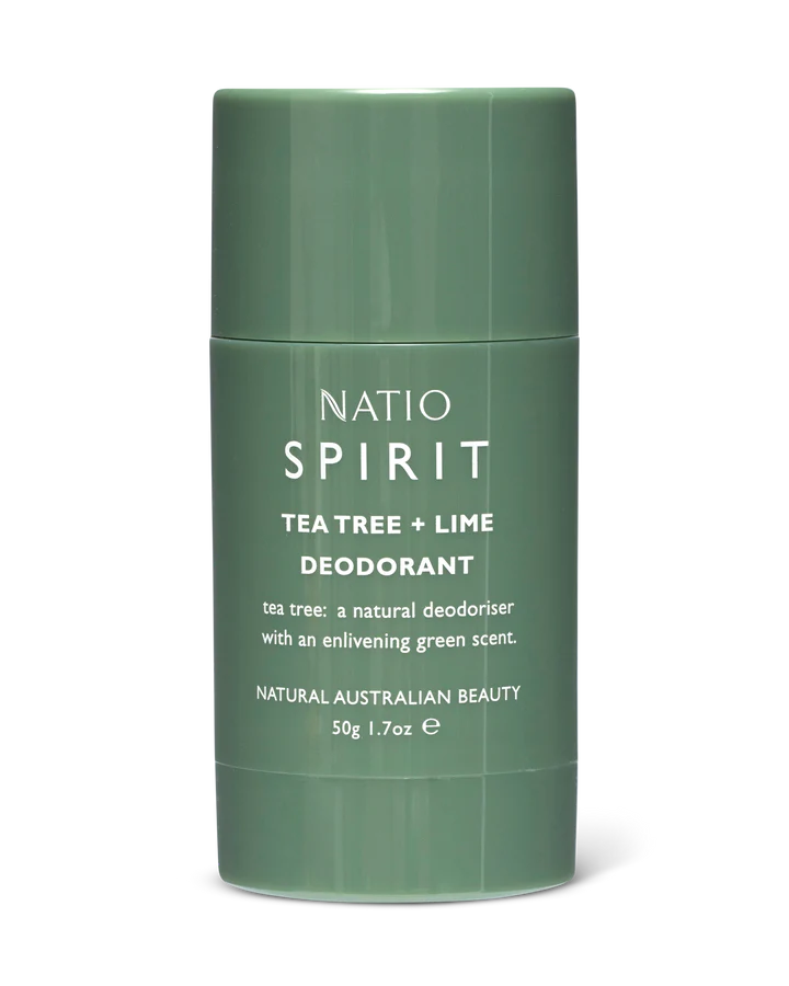 Natio Spirit Tea Tree & Lime Deoderant 50g