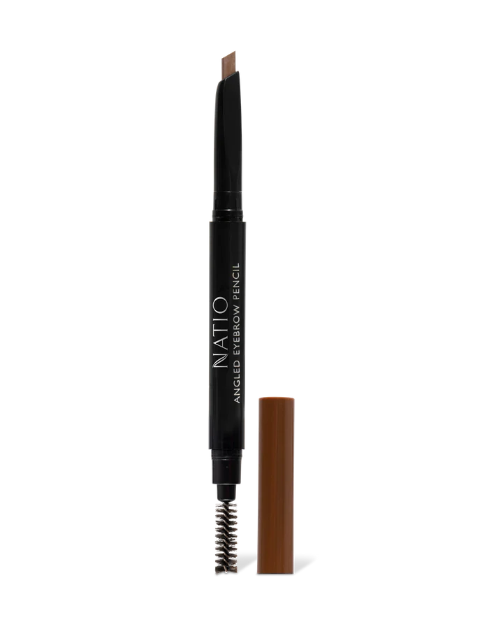 Natio Angled Eyebrow Pencil Medium Brown