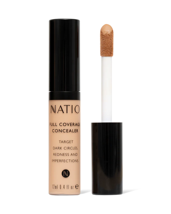 Natio Full Coverage Concealer Dark Medium