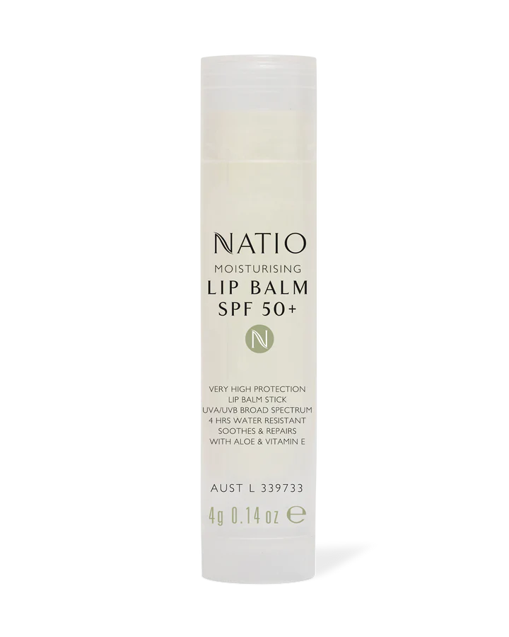 Natio Moisturising Lip Balm SPF50+