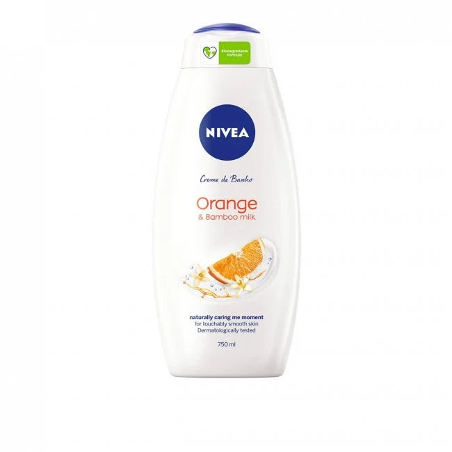 NIVEA Shower Gel Caring Orange Woman 750ml