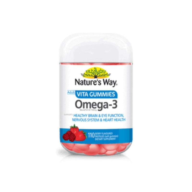 Nature's Way Vita Gummies Omega-3 Adult 110 Pack