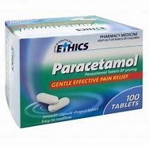Ethics Paracetamol 500mg 100 Tablets Limited to 1 Per Order
