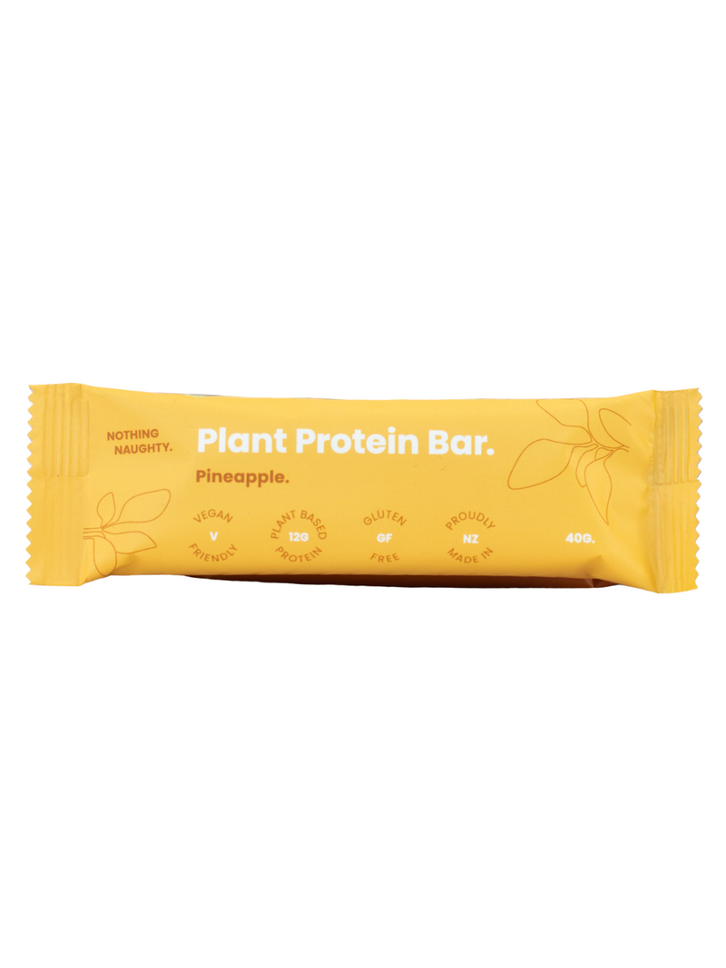 Nothing Naughty Plant Protein Bar Pineapple 40g