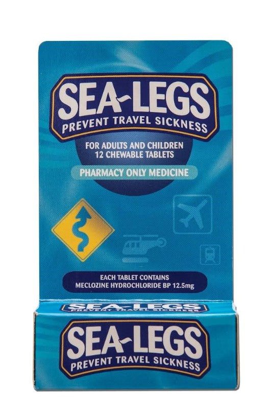 Sea Legs Chewables 12 Tablets