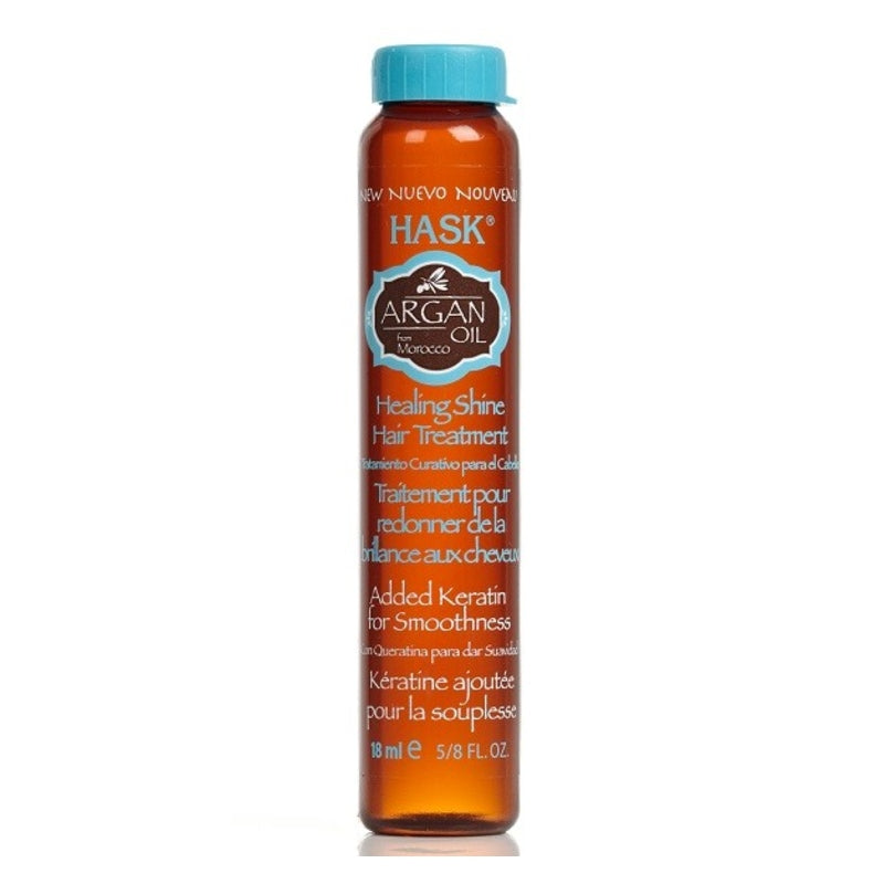 Hask Argan Oil Healing Shine Hair Treatment 18ml