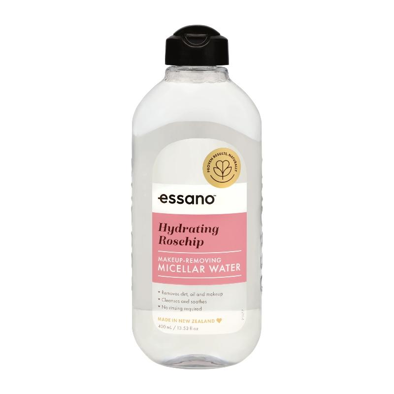 Essano Hydrating Rosehip Makeup-Removing Micellar Water 400ml
