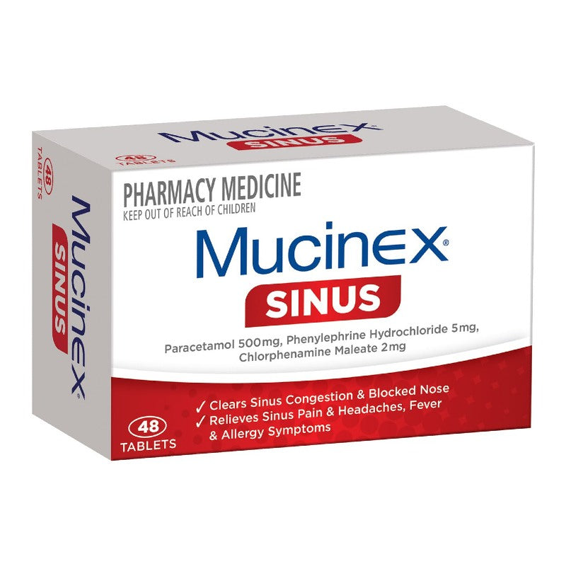 Mucinex Sinus 48 Tablets