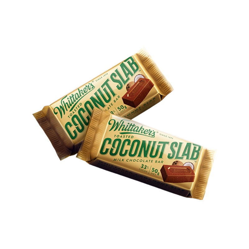 Whittaker's Slab 33% Coconut Milk Chocolate 50g