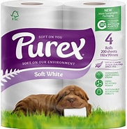 Purex White 4Pk