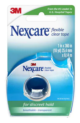 Nexcare Flexible Clear Tape 25mm x 9.1m