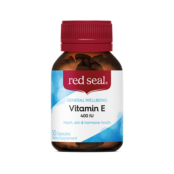 Red Seal Vitamin E 400 IU 50 Capsules