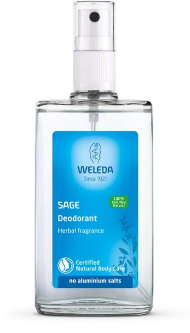Weleda Sage Spray Deodorant 100ml NZ - Bargain Chemist