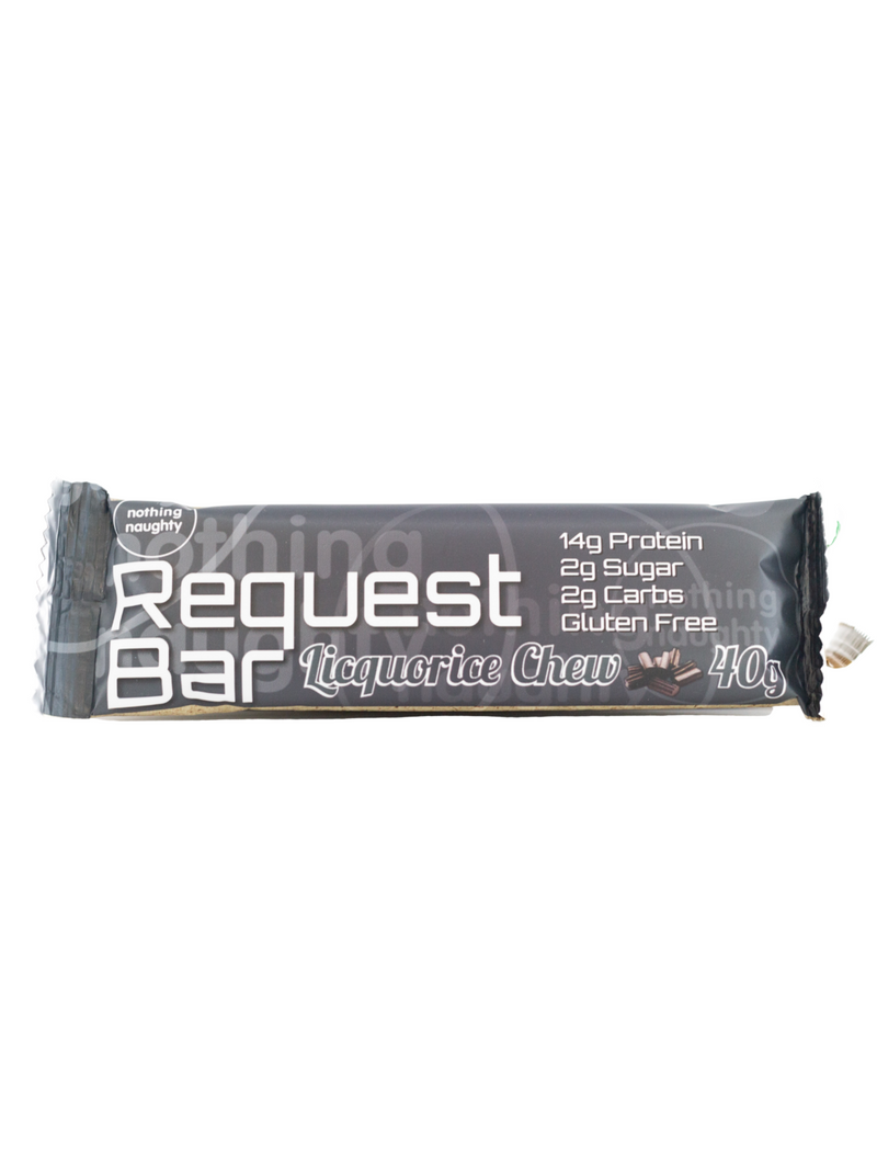 Nothing Naughty Request Protein Bar Liquorice Chew 40g