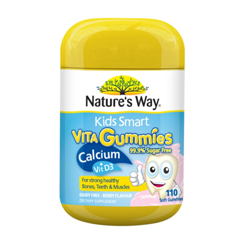 Nature's Way Kids Smart Vita Gummies Calcium + D3 110 Pack