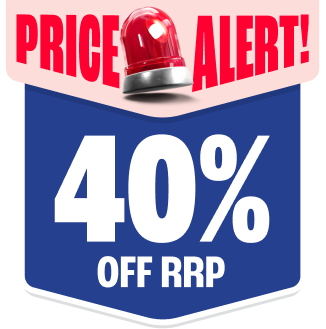 40% off discount badge
