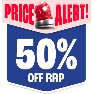 50% off discount badge