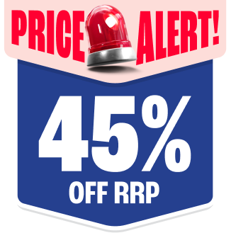 45% off discount badge